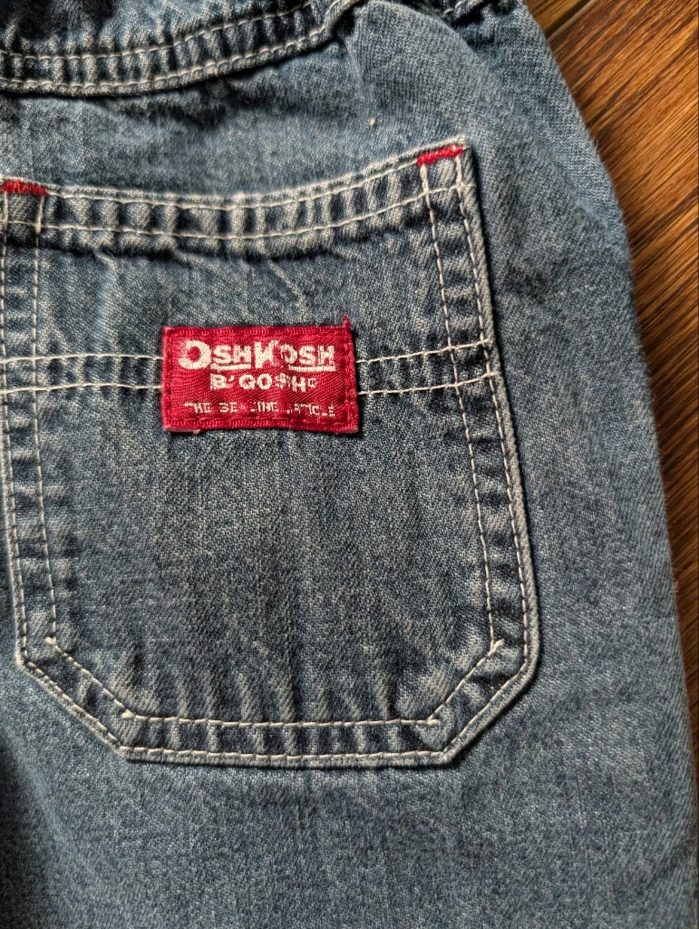 Vintage OshKosh B'gosh Toddler‎ Denim Carpenter Jeans 3T